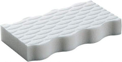 Mr. Clean - 2.4" Long x 4.6" Wide x 0.7" Thick Eraser - Medium-Duty, White - Exact Industrial Supply