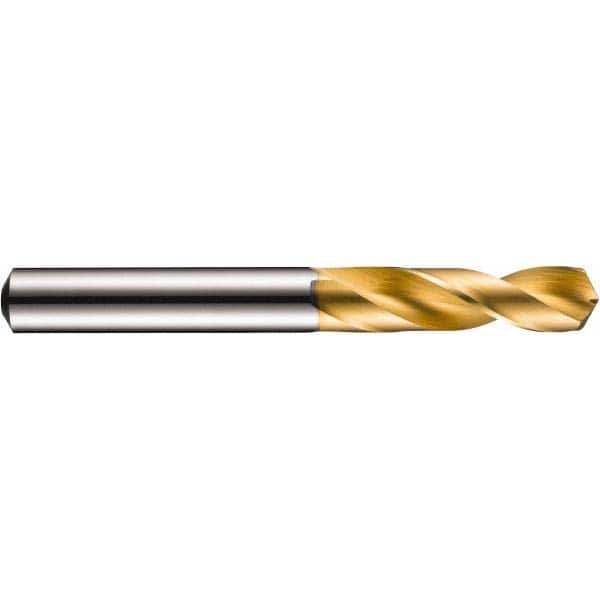 DORMER - 11.2mm 130° Spiral Flute Solid Carbide Screw Machine Drill Bit - Exact Industrial Supply