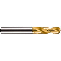 DORMER - 11.2mm 130° Spiral Flute Solid Carbide Screw Machine Drill Bit - Exact Industrial Supply