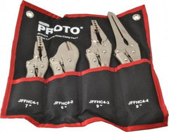 Proto - 4 Piece, 12.3" Long, Metal Hose Clamp Pliers - For Use with All Vehicles - Exact Industrial Supply