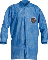 Lab Coat: Size X-Large Denim Blue