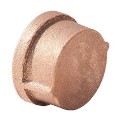 Merit Brass - Brass & Chrome Pipe Fittings Type: Cap Fitting Size: 1/8 - Exact Industrial Supply