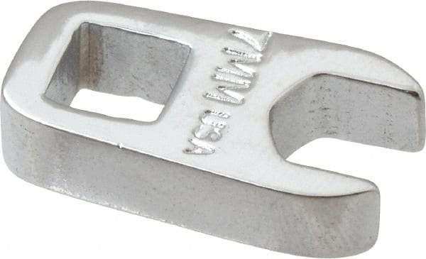 Proto - 7mm 1/4" Drive Chrome Crowfoot Wrench - 33/64" Head Diam x 0.218" Head Thickness, 0.93" OAL - Exact Industrial Supply