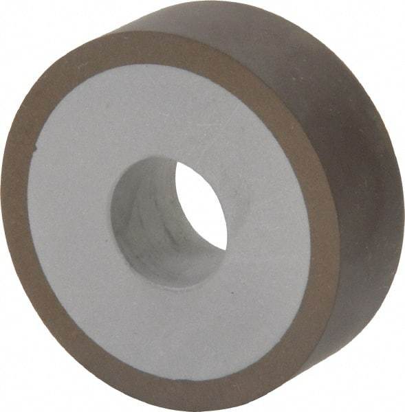 Norton - 1-1/2" Diam x 1/2" Hole x 1/2" Thick, Surface Grinding Wheel - Diamond, Type 1A1, Fine Grade, Resinoid Bond - Exact Industrial Supply