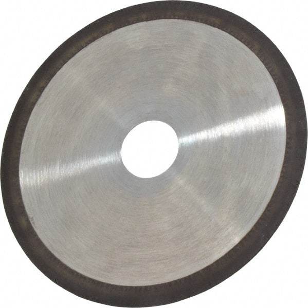 Norton - 4" Diam x 3/4" Hole x 1/32" Thick, 100 Grit Surface Grinding Wheel - Diamond, Type 1A1R, Coarse Grade - Exact Industrial Supply