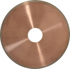 Norton - 6" Diam x 1-1/4" Hole, 150 Grit Surface Grinding Wheel - Diamond, Type 1A1R, Medium Grade - Exact Industrial Supply