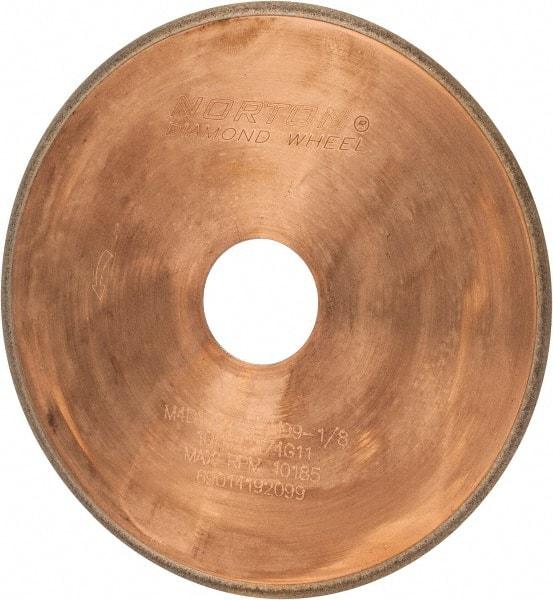 Norton - 6" Diam x 1-1/4" Hole, 100 Grit Surface Grinding Wheel - Diamond, Type 1A1R, Coarse Grade - Exact Industrial Supply