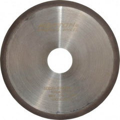 Norton - 6" Diam x 1-1/4" Hole, 220 Grit Surface Grinding Wheel - Diamond, Type 1A1R, Fine Grade - Exact Industrial Supply