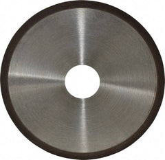 Norton - 6" Diam x 1-1/4" Hole, 100 Grit Surface Grinding Wheel - Type 1A1R, Coarse Grade - Exact Industrial Supply