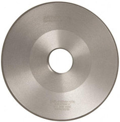 Norton - 6" Diam, 1-1/4" Hole Size, 3/4" Overall Thickness, 150 Grit, Type 15 Tool & Cutter Grinding Wheel - Very Fine Grade, Diamond, Resinoid Bond - Exact Industrial Supply