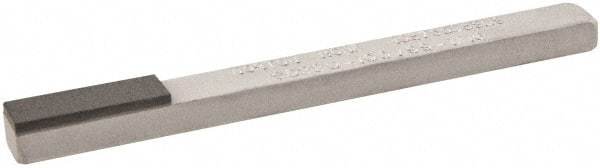 Norton - Very Fine, 1" Length of Cut, Single End Diamond Hone - 220 Grit, 3/8" Wide x 1/4" High x 4" OAL - Exact Industrial Supply