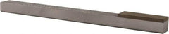 Norton - Coarse, 1" Length of Cut, Single End Diamond Hone - 10/20 Micron, 3/8" Wide x 1/4" High x 4" OAL - Exact Industrial Supply