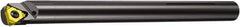 Sandvik Coromant - Left Hand Cut, 16mm Shank Width x 16mm Shank Height Indexable Threading Toolholder - 200mm OAL, 266.LL-16.. Insert Compatibility, 266R/LKF-RE Toolholder, Series CoroThread 266 - Exact Industrial Supply