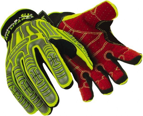 HexArmor - Size M (8), ANSI Cut Lvl 2, Puncture Lvl 2, HPPE Fiber Cut & Puncture Resistant Gloves - Exact Industrial Supply