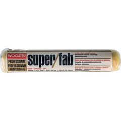 Wooster Brush - 3/8" Nap, 14" Wide Paint Roller - Medium Texture, Synthetic Knit - Exact Industrial Supply