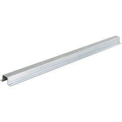 Steel King - 3" Wide, 1 High, Open Shelving Accessory/Component - Steel, Galvanized Finish, 36" Long, Use with Pallet Racks - Exact Industrial Supply