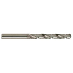 3 mm Dia. × 3 mm Shank × 33 mm Flute Length × 61 mm OAL, Jobber, 118°, Uncoated, 2 Flute, External Coolant, Round Solid Carbide Drill