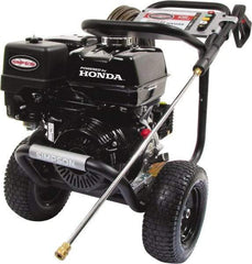 Simpson - Gas, 11.7 hp, 4,200 psi, 4 GPM, Cold Water Pressure Washer - AAA Triplex, 50' x 3/8" Hose - Exact Industrial Supply