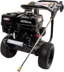 Simpson - Gas, 8.5 hp, 4,000 psi, 2.8 GPM, Cold Water Pressure Washer - AAA Triplex, 50' x 3/8" Hose - Exact Industrial Supply