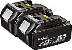 Makita - Power Tool Batteries Voltage: 18.00 Battery Chemistry: Lithium-Ion - Exact Industrial Supply