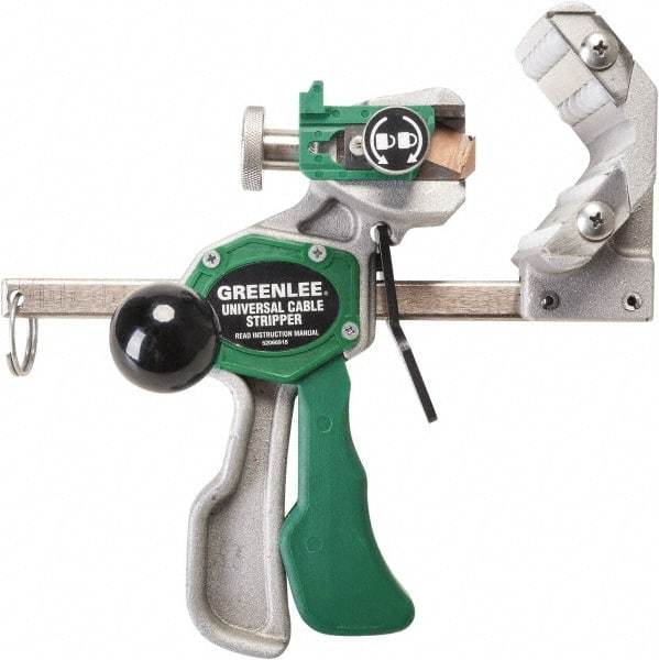 Greenlee - 1/2" to 3" Capacity Cable Wire Stripper - 1/2" Min Wire Gage - Exact Industrial Supply