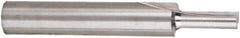 Freud - 3/8" Diam, 1/4" Shank Diam, 3/8" Length of Cut, 2 Flute Double Edge Straight Router Bit - 1-3/4" Overall Length, Solid Carbide - Exact Industrial Supply