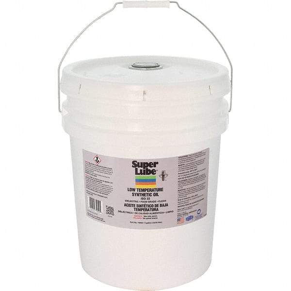 Synco Chemical - 5 Gal Pail Synthetic Lubricant - Translucent, -85°F to 392°F, Food Grade - Exact Industrial Supply