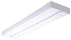 Cooper Lighting - 1 Lamp, 120 Volt, 17 Watt, Fluorescent Undercabinet Light Fixture - 24-1/4 Inch Long x 3-7/8 Inch Wide x 1-5/8 Inch High, 3,000°K Color Temp, Steel Housing - Exact Industrial Supply