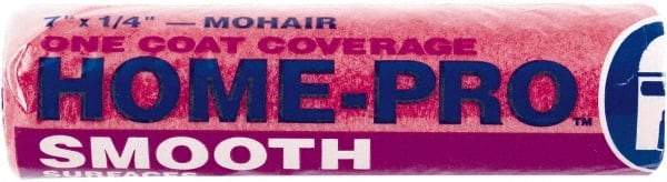 Premier Paint Roller - 1/4" Nap, 7" Wide Paint Roller Cover - Smooth Texture, Polyester - Exact Industrial Supply