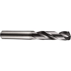 Screw Machine Length Drill Bit: 0.6299″ Dia, 140 °, Solid Carbide TiAlN Finish, Right Hand Cut, Spiral Flute, Straight-Cylindrical Shank, Series R458