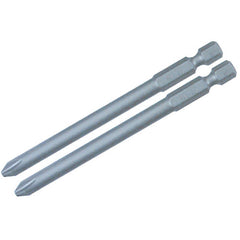 NO 3 70MM OAL PHILLIPS PWR BIT 2/PK - Exact Industrial Supply