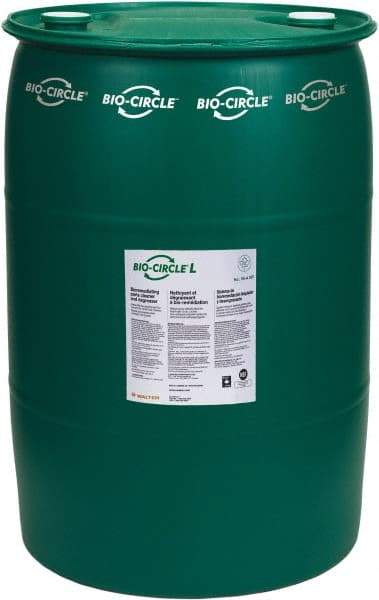 Bio-Circle - 55 Gal Drum Parts Washer Fluid - Water-Based - Exact Industrial Supply