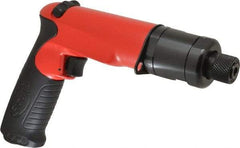 Sioux Tools - 1/4" Bit Holder, 1,200 RPM, Pistol Grip Handle Air Screwdriver - 145 In/Lb Torque, 30 CFM - Exact Industrial Supply