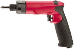 Sioux Tools - 1/4" Bit Holder, 700 RPM, Pistol Grip Handle Air Screwdriver - 220 In/Lb Torque, 30 CFM - Exact Industrial Supply