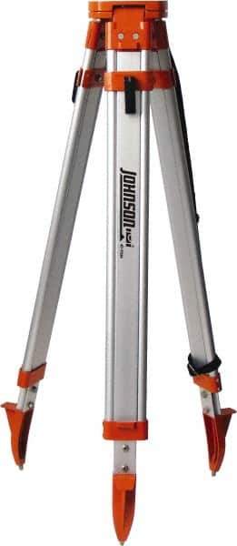 Johnson Level & Tool - Laser Level Tripod - Use With 5/8 Inch,11 Threaded Laser Levels - Exact Industrial Supply