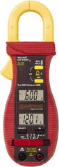 Amprobe - 3086905, CAT III, Digital True RMS HVAC Clamp Meter with 1.0236" Clamp On Jaws - 600 VAC/VDC, 600 AC Amps, Measures Voltage, Continuity, Current, Frequency, microAmps, Resistance, Temperature - Exact Industrial Supply