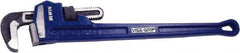 Irwin - 24" Cast Iron Straight Pipe Wrench - 3" Pipe Capacity - Exact Industrial Supply