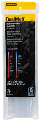 Stanley - 7/16" Diam, 10" Long, Opaque Hot Melt, Low Melt Glue Stick - GS Series - Exact Industrial Supply