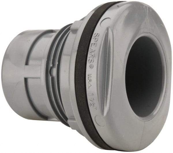 Value Collection - 1-1/2" CPVC Plastic Pipe Tank Adapter - Schedule 80, Soc x Fipt End Connections - Exact Industrial Supply