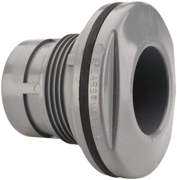 Value Collection - 2" CPVC Plastic Pipe Tank Adapter - Schedule 80, Soc x Fipt End Connections - Exact Industrial Supply