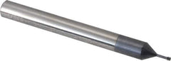 Carmex - M2x0.40 Metric Coarse, 0.061" Cutting Diam, 3 Flute, Solid Carbide Helical Flute Thread Mill - Internal Thread, 0.18" LOC, 2-1/2" OAL, 1/4" Shank Diam - Exact Industrial Supply