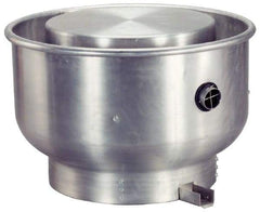 Fantech - 13-1/2" Blade, 2,419 CFM, Direct Drive Centrifugal Roof Exhauster - 1/2 hp, Open Dripproof Enclosure, Upblast Style, Single Phase, 115/230 Volts - Exact Industrial Supply