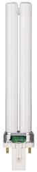 Philips - 9 Watt Fluorescent Commercial/Industrial 2 Pin Lamp - 4,100°K Color Temp, 600 Lumens, PLS, 10,000 hr Avg Life - Exact Industrial Supply