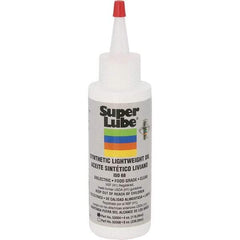 Synco Chemical - 4 oz Bottle Synthetic Lubricant - Translucent, -40°F to 500°F, Food Grade - Exact Industrial Supply