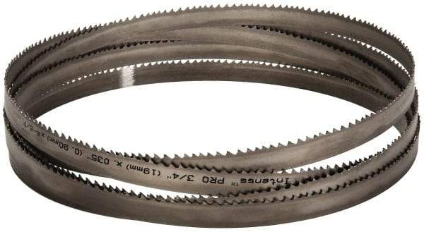 Starrett - 4 to 6 TPI, 14' 8" Long x 3/4" Wide x 0.035" Thick, Welded Band Saw Blade - Bi-Metal, Toothed Edge, Modified Tooth Set, Contour Cutting - Exact Industrial Supply