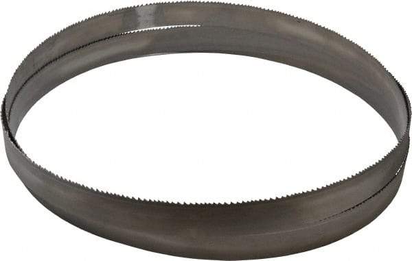Starrett - 5 to 8 TPI, 12' 6" Long x 1-1/4" Wide x 0.042" Thick, Welded Band Saw Blade - Bi-Metal, Toothed Edge, Modified Tooth Set, Contour Cutting - Exact Industrial Supply