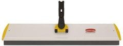 Rubbermaid - 24.1" Long x 4-1/2" Wide Aluminum Squeegee Frame - Yellow, Quick Connect - Exact Industrial Supply