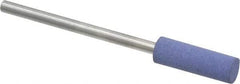 Value Collection - 5mm Max Diam x 15mm Long, Cylinder, Rubberized Point - Very Fine Grade, Ceramic, Mounted - Exact Industrial Supply
