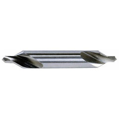 Hertel - #7 Plain Cut 90° Incl Angle Solid Carbide Combo Drill & Countersink - Exact Industrial Supply