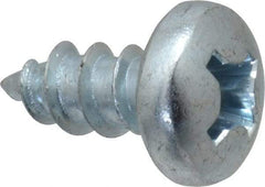 Value Collection - #12 Pan Head Phillips Sheet Metal Screw - Steel, 1/2" Length Under Head, Grade 2 - Exact Industrial Supply